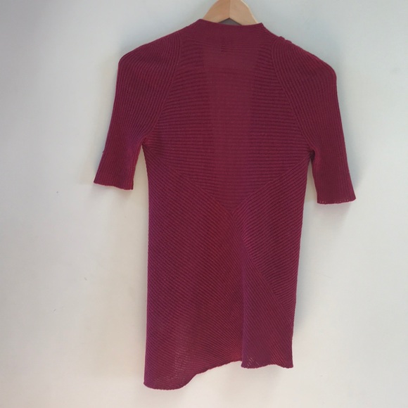 Eileen Fisher Women's Open Front Cardigan Sweater - Picture 4 of 4